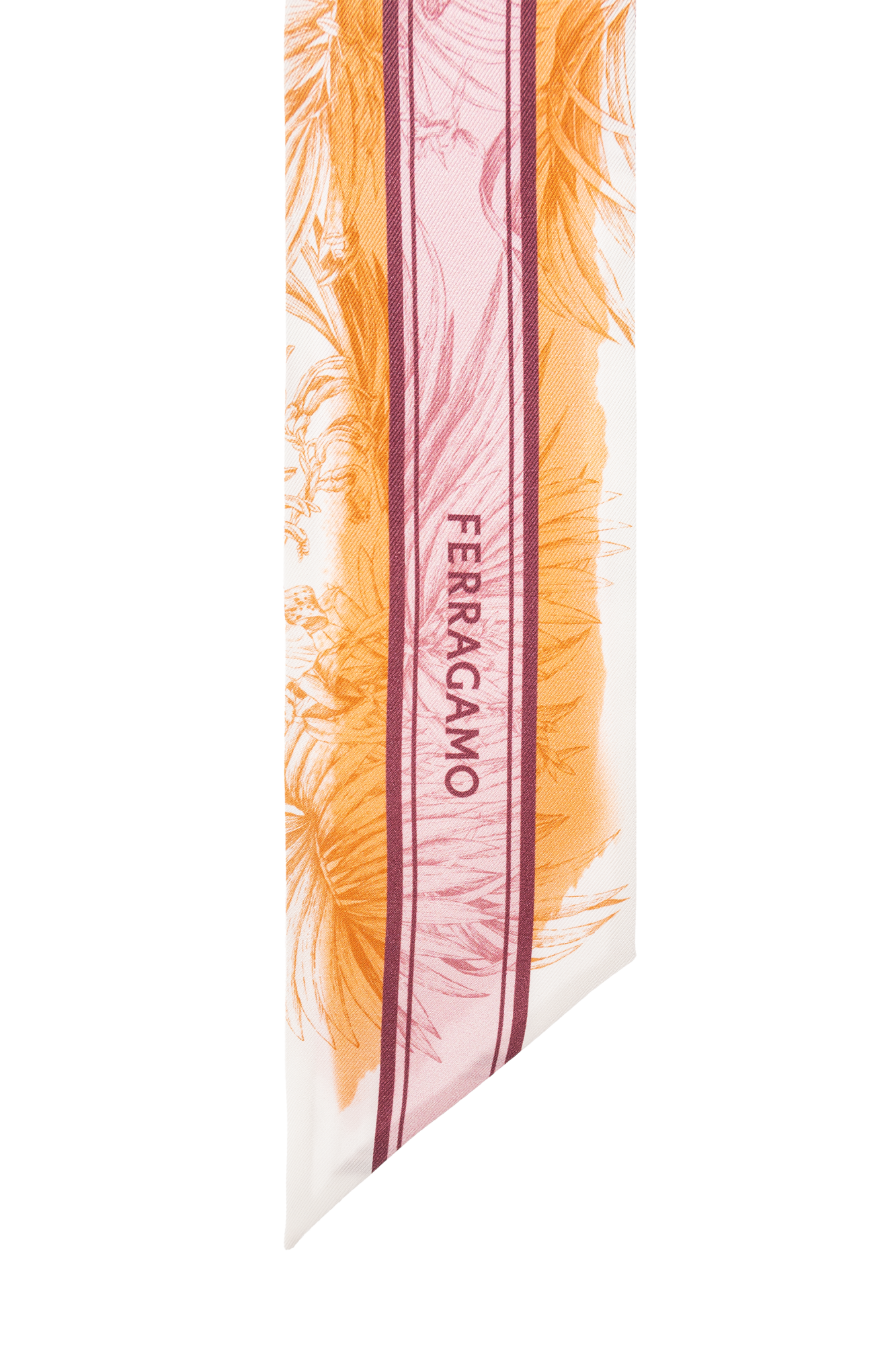 Multicolour Silk scarf FERRAGAMO - Vitkac AS